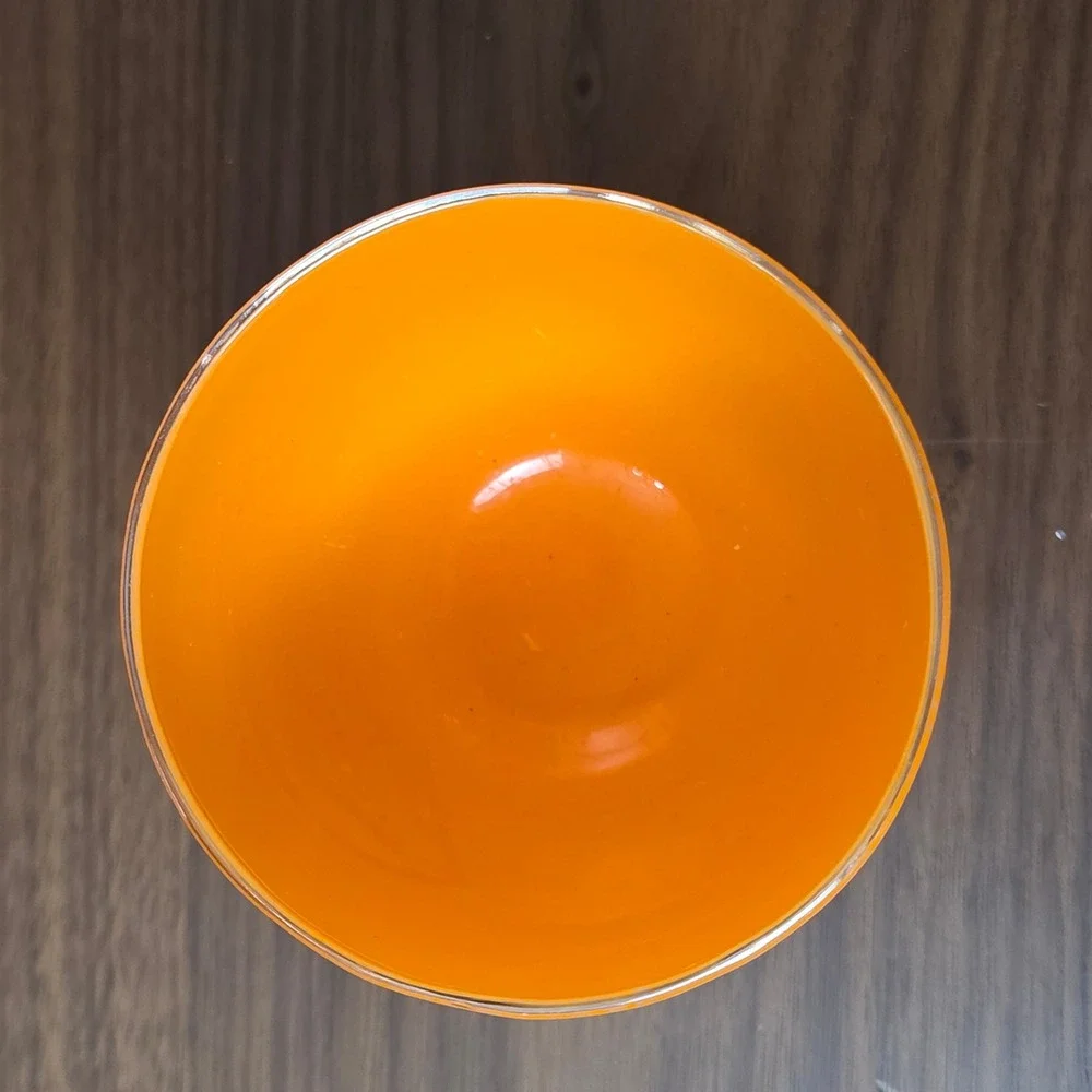 Glassybaby Oregon State Beavers Orange Votive Candle Holder #0091